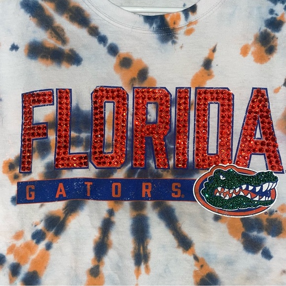 Rhinestone & Tie Dye Florida Gators Longsleeve - Picture 3 of 6